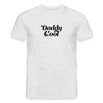 Papa de l'année et futur papa - T-shirt homme - gris chiné - Devant - AI Model Male 178 dark (178cm)