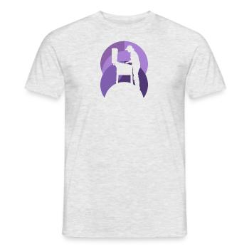 Arcade de flipper - T-shirt homme - gris chiné - Devant - AI Model Male 178 dark (178cm)