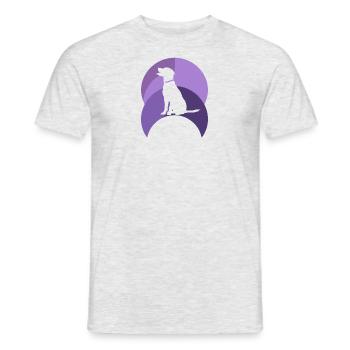 Dog Training Dog Trainer - Men's T-Shirt - heather grey - Front - AI Model Male 178 dark (178cm)