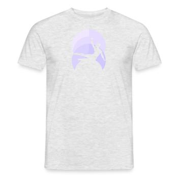 Gymnastik Handstand Turnen - Männer T-Shirt - Grau meliert - Vorne - AI Model Male 178 dark (178cm)