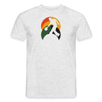 Bowling Bowlen - Männer T-Shirt - Grau meliert - Vorne - AI Model Male 178 dark (178cm)