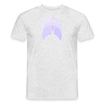 Paragliding Air Parachute - Men's T-Shirt - heather grey - Front - AI Model Male 178 dark (178cm)