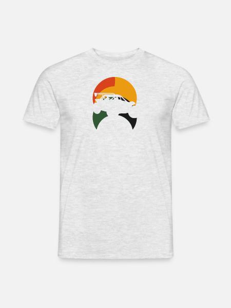 Auto Sportauto - Männer T-Shirt - Grau meliert