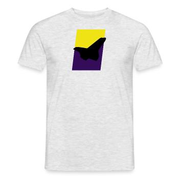 Aerospace Aerospace Luftfahrt - Männer T-Shirt - Grau meliert - Vorne - AI Model Male 178 dark (178cm)