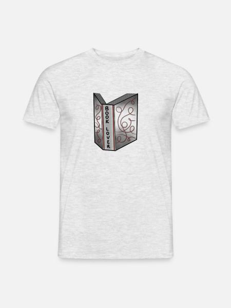 Book Lover - Men's T-Shirt - heather grey