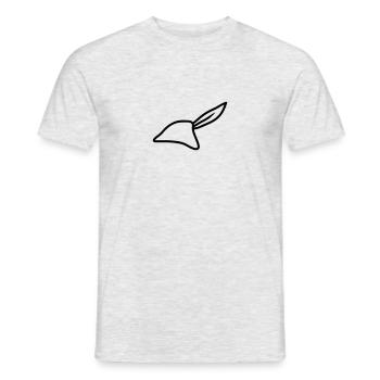 Robin Hood - Männer T-Shirt - Grau meliert - Vorne - AI Model Male 178 dark (178cm)