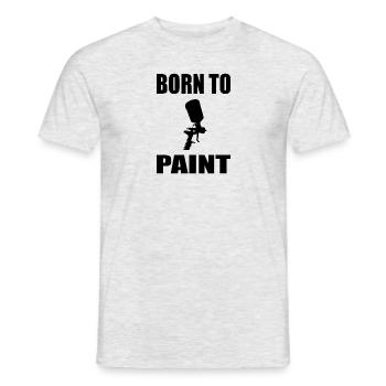 Lackierer - Männer T-Shirt - Grau meliert - Vorne - AI Model Male 178 dark (178cm)