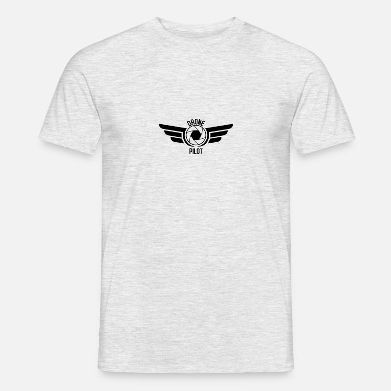Dronepilot 1 - Men’s T-shirt - heather grey