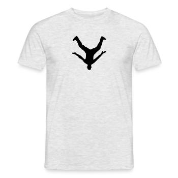 Breakdancer, Breakdance - Men's T-Shirt - heather grey - Front - AI Model Male 178 dark (178cm)