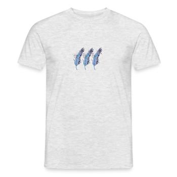 Ethno Travel Experience - Men's T-Shirt - heather grey - Front - AI Model Male 178 dark (178cm)