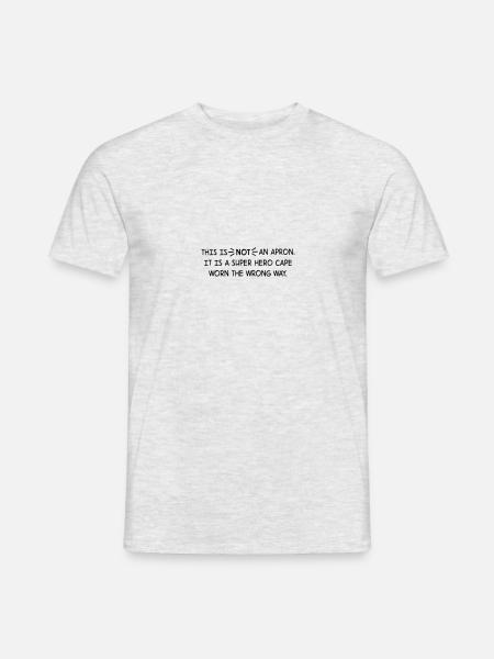 apron 6061912 119572616 - Men's T-Shirt - heather grey