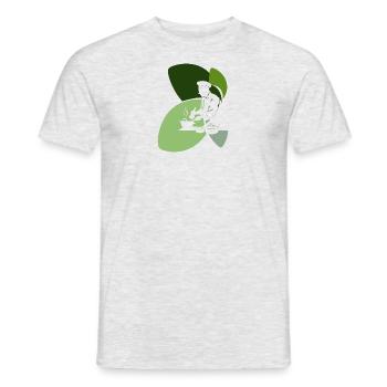 Cook Cooking Culinary Art - Men's T-Shirt - heather grey - Front - AI Model Male 178 dark (178cm)