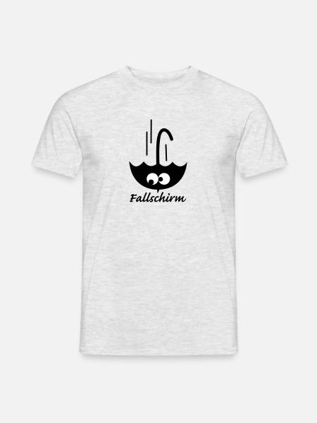 Fallschirm - Männer T-Shirt - Grau meliert