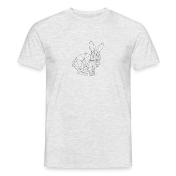 Hare - Men's T-Shirt - heather grey - Front - AI Model Male 178 dark (178cm)