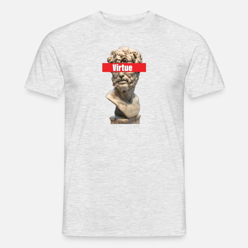 Seneca Sprm. - Männer T-Shirt - Grau meliert