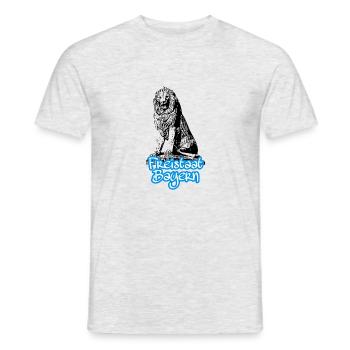 Free State of Bavaria - Men's T-Shirt - heather grey - Front - AI Model Male 178 dark (178cm)