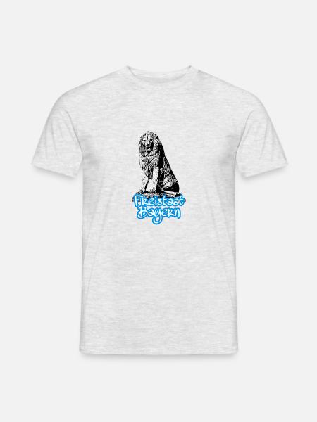 État libre de Bavière - T-shirt homme - gris chiné