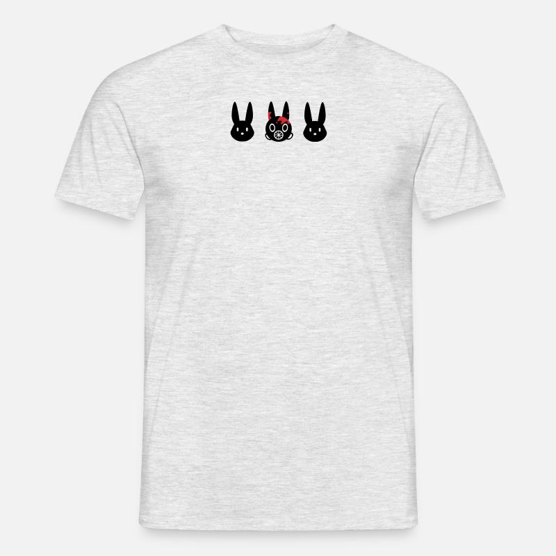 KILLERBUNNY [VOL.1] BLACK - Männer T-Shirt - Grau meliert