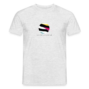 Cold water surfing denmark - Männer T-Shirt - Grau meliert - Vorne - AI Model Male 178 dark (178cm)