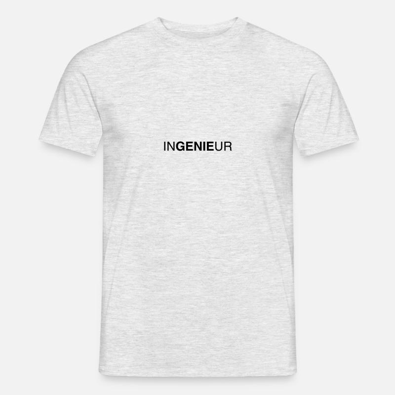 ingenieur 01 - Männer T-Shirt - Grau meliert