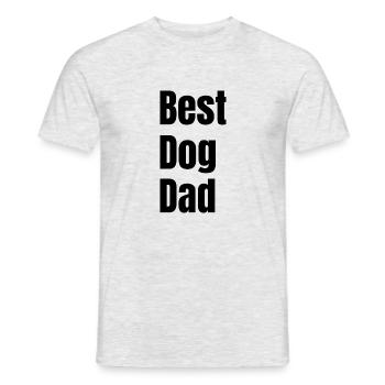 Hund Chien - T-shirt homme - gris chiné - Devant - AI Model Male 178 dark (178cm)
