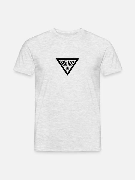 Hero Symbol - Men's T-Shirt - heather grey
