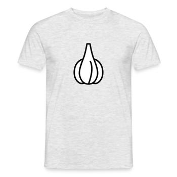 Ail - T-shirt homme - gris chiné - Devant - AI Model Male 178 dark (178cm)