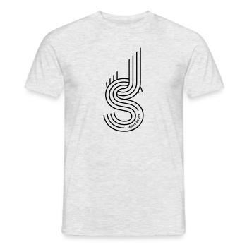 Jésus sauve - T-shirt homme - gris chiné - Devant - AI Model Male 178 dark (178cm)