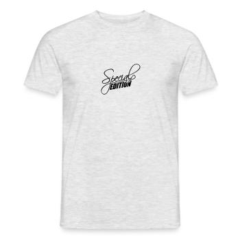 Special Edition Design - Männer T-Shirt - Grau meliert - Vorne - AI Model Male 178 dark (178cm)