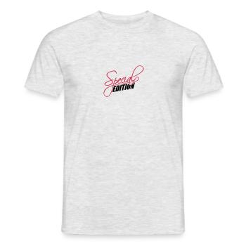 Special Edition Design - Männer T-Shirt - Grau meliert - Vorne - AI Model Male 178 dark (178cm)