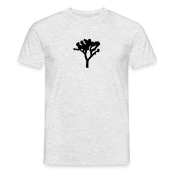 Joshua Tree - Männer T-Shirt - Grau meliert - Vorne - AI Model Male 178 dark (178cm)