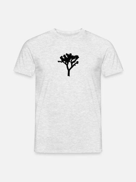 Joshua Tree - Männer T-Shirt - Grau meliert