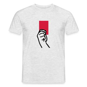 juge - T-shirt homme - gris chiné - Devant - AI Model Male 178 dark (178cm)