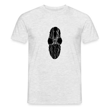 Moth - Men's T-Shirt - heather grey - Front - AI Model Male 178 dark (178cm)