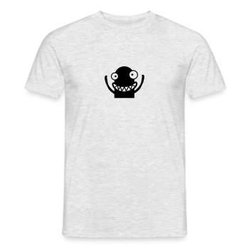 Funny Monster - T-shirt homme - gris chiné - Devant - AI Model Male 178 dark (178cm)