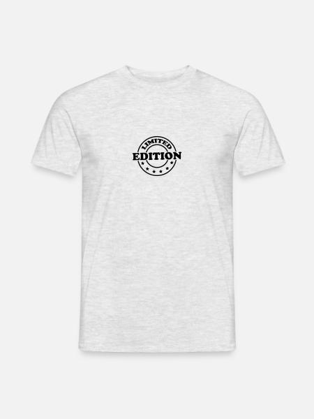 Limited Edition Stamp Design - Men's T-Shirt - heather grey