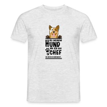Chef Cattle - Männer T-Shirt - Grau meliert - Vorne - AI Model Male 178 dark (178cm)