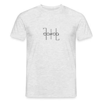 Jakob Ambigramm - Männer T-Shirt - Grau meliert - Vorne - AI Model Male 178 dark (178cm)