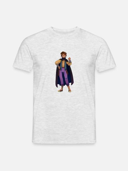 Michael Krumm, Bestiarienmeister - Männer T-Shirt - Grau meliert