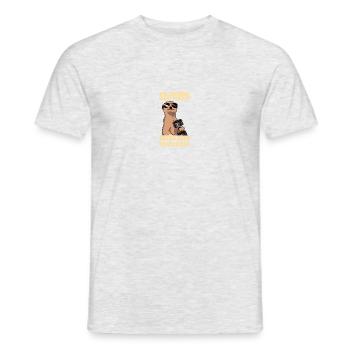Entraînement Musculation Musculation Gym Musculation Musculation - T-shirt homme - gris chiné - Devant - AI Model Male 178 dark (178cm)