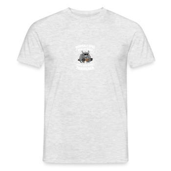 Cool Grandpas Musculation Musculation Gym Musculation Musculation - T-shirt homme - gris chiné - Devant - AI Model Male 178 dark (178cm)