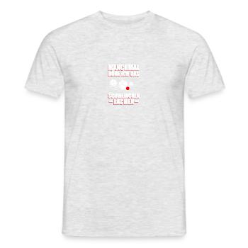 Sometimes I listen to petanque boules petanque players - Men's T-Shirt - heather grey - Front - AI Model Male 178 dark (178cm)