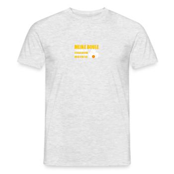 Streng geheim Petanque Boule Technik Boulespieler - Männer T-Shirt - Grau meliert - Vorne - AI Model Male 178 dark (178cm)