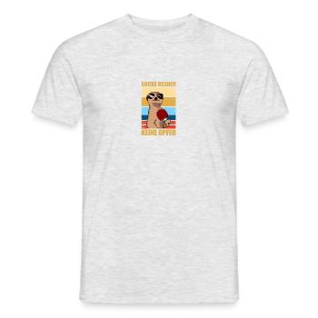 Search Opponents Table Tennis Table Tennis Players - Men's T-Shirt - heather grey - Front - AI Model Male 178 dark (178cm)