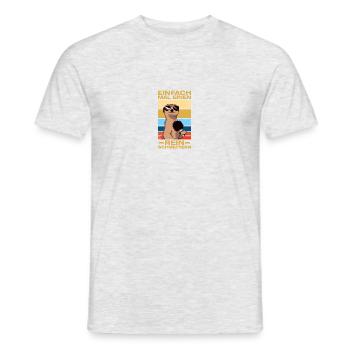 Smash Table Tennis Table Tennis Players - Men's T-Shirt - heather grey - Front - AI Model Male 178 dark (178cm)