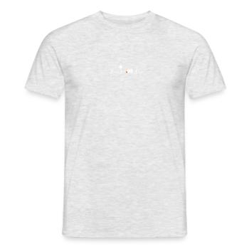 Boule heartbeat Petanque Boule player - Men's T-Shirt - heather grey - Front - AI Model Male 178 dark (178cm)