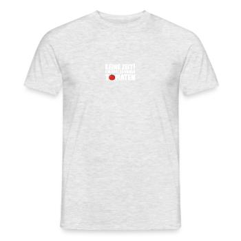 Ich muss zu meinen Tomaten - Männer T-Shirt - Grau meliert - Vorne - AI Model Male 178 dark (178cm)