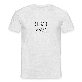 Sugar mama - Männer T-Shirt - Grau meliert - Vorne - AI Model Male 178 dark (178cm)