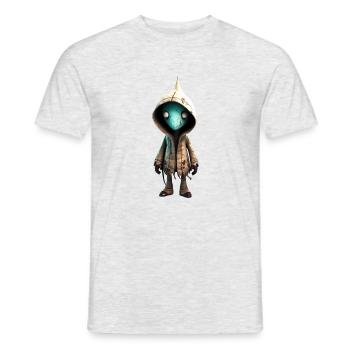 Niedliches Monster - Männer T-Shirt - Grau meliert - Vorne - AI Model Male 178 dark (178cm)