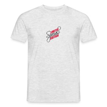 Limited Special Edition Design - Männer T-Shirt - Grau meliert - Vorne - AI Model Male 178 dark (178cm)